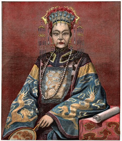 Enkekejserinde Cixi af . .