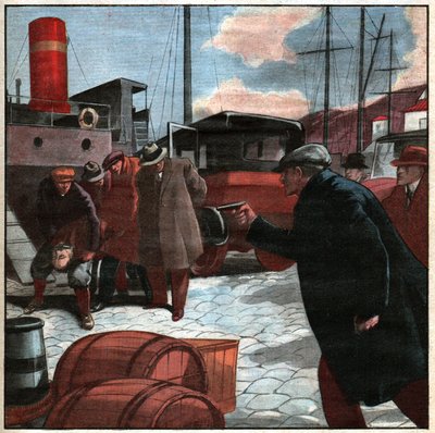 Bortførelse af Georges Agabekov. Bortførelse af Georges Agabekov. af Ferdinand Georg Waldmuller