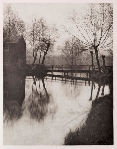 Gangbro nær Chingford af Frederick (attr. to) Barnard