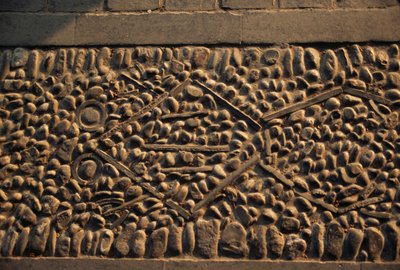 Frø, mosaikgulv i sommerpaladset (Unescos verdensarvsliste af William Walcutt