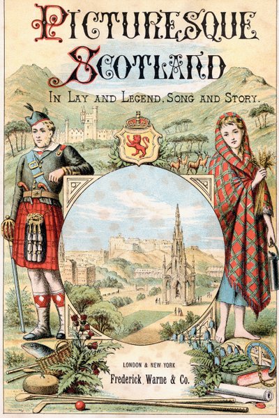 Frontispice til bogen Picturesque Scotland Its Romantic Scenes and Historical Associations af . .