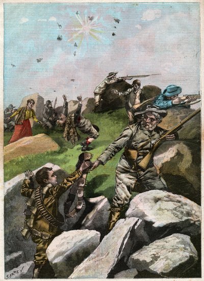 Guerre de Boers. Boernes krig. af John Pardon