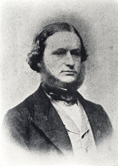 Gustav Kirchhoff, tysk fysiker, ca. 1860