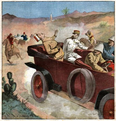 Henri Gouraud. af Ferdinand Georg Waldmuller