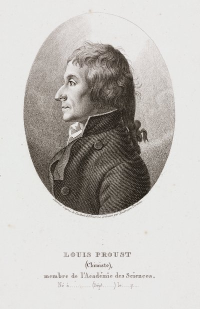 Joseph Louis Proust, fransk kemiker, ca. 1795 af Frederick (attr. to) Barnard