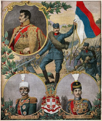 serbiske nationale helte. serbiske nationale helte. af Ferdinand Georg Waldmuller