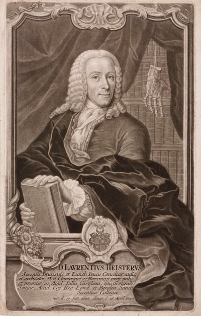 Lorenz Heister, tysk kirurg af Henry Charles Fehr