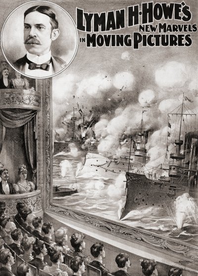 Lyman H. Howes nye vidundere i levende billeder. Film plakat. af . .