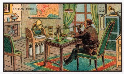 Postoptagelse på grammofon, ca. 1910 af . .