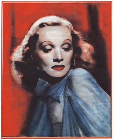 Marlene Dietrich af . .