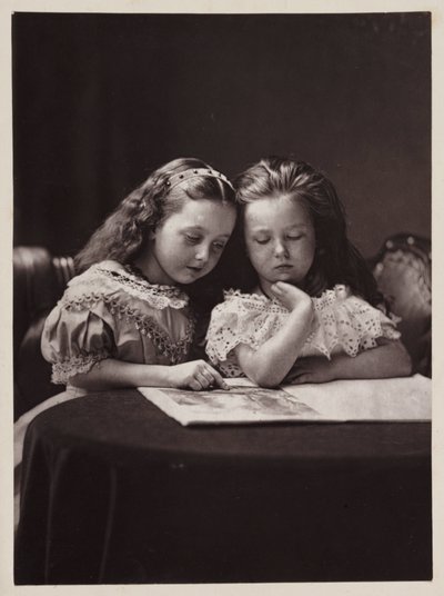 Maud og Ethel May Robinson, ca af Frederick (attr. to) Barnard