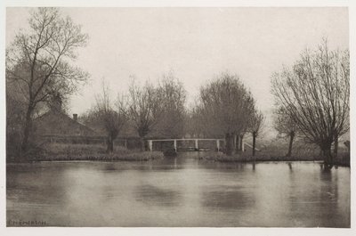 Mundingen af Old River Stort af Frederick (attr. to) Barnard