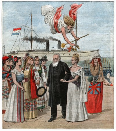 Paul Kruger i Europa af . .