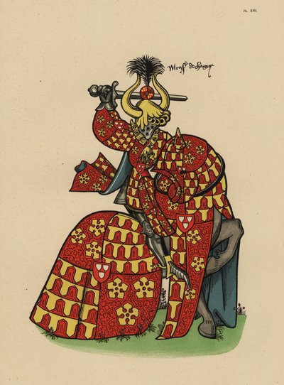 Pierre de Bauffremont, greve af Charny, Lord of Montfort af John Pardon