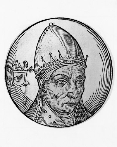 Portræt af Alexander II (Anselmo da Baggio, ca. 1010-1073) af William Walcutt