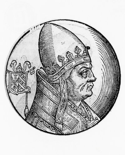 Portræt af Honorius II (Lamberto Scannabecchi af William Walcutt