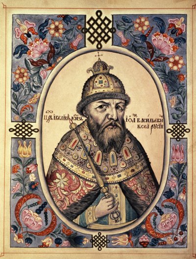 Portræt af Ivan Grozny (Ivan den Forfærdelige, Ivan Iv). af Frederick (attr. to) Barnard