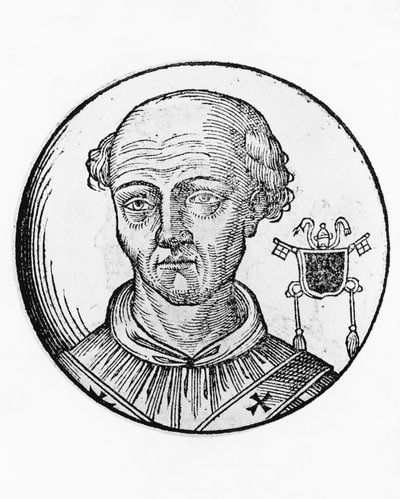 Portræt af Johannes XII (Octavianus af Tusculum, ca. 937-964) af William Walcutt