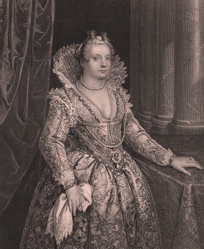 Portræt af Maria de