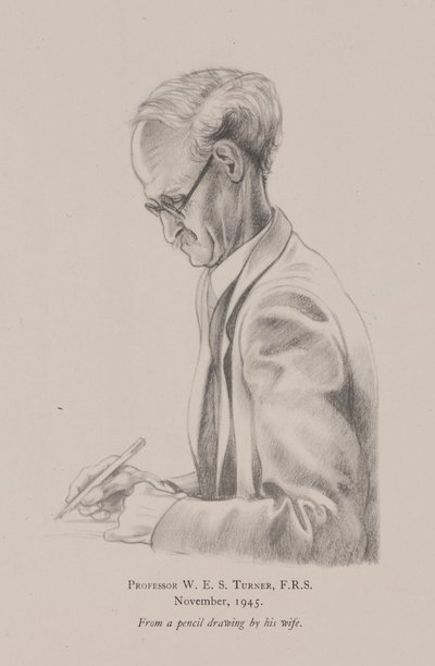 Professor W E S Turner, november af Frederick (attr. to) Barnard