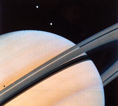 Saturn og dens ringe af Frederick (attr. to) Barnard