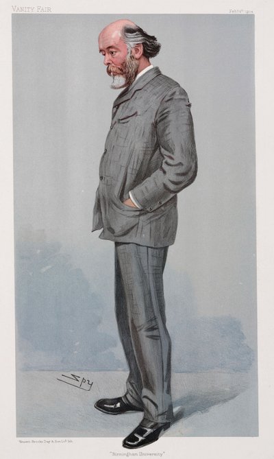 Sir Oliver Lodge, engelsk fysiker af Henry Charles Fehr