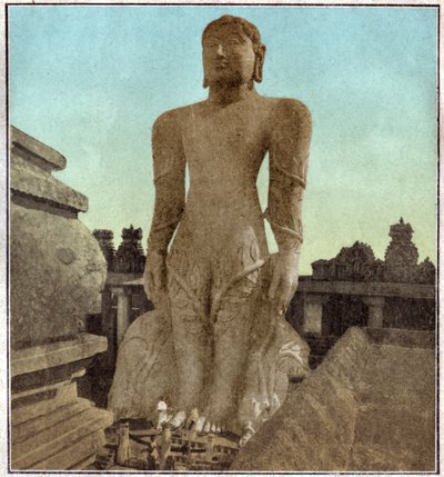 Statue af Bahubali af . .