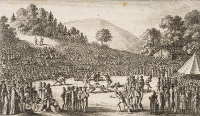 Schweiz Unspunnenfest (s/h-billede) af Frederick (attr. to) Barnard