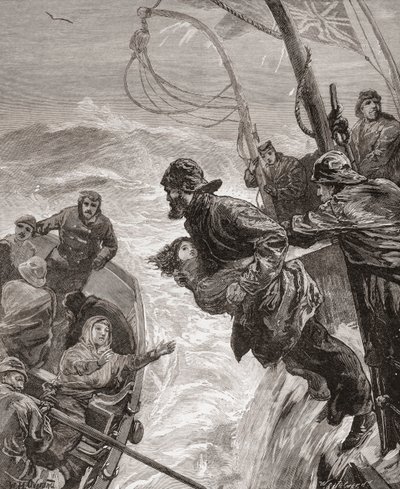 Tabet af dampskibets klan Macduff af . .
