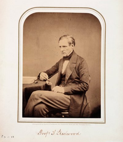 Theophilus Redwood, walisisk kemiker af Ferdinand Georg Waldmuller