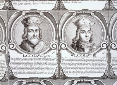 Wladyslaw II Jagiello, og Wladyslaw III Warnenczyk, no. 36 og 37 fra 