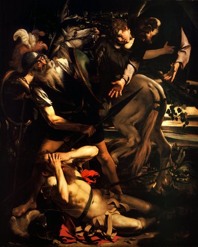 Sankt Pauls omvendelse af Michelangelo Merisi da  Caravaggio
