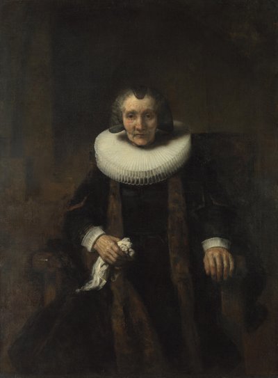 Portræt af Margaretha de Geer af Rembrandt van Rijn