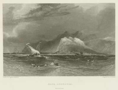 Cape Leucadia, Lovers Leap af after A.V. Copley Fielding