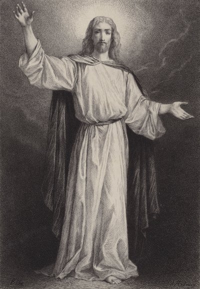 Jesus Kristus af after Albert Robida