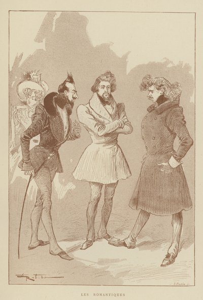 Romantikerne af after Albert Robida
