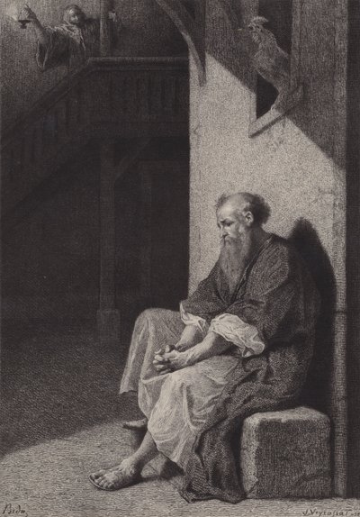Peters Omvendelse af after Albert Robida