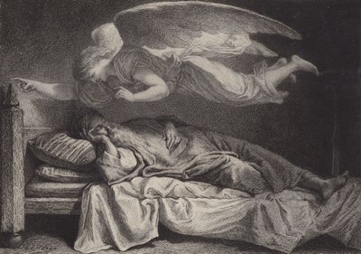 Josephs drøm af after Albert Robida