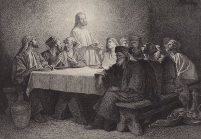 Den sidste nadver af after Albert Robida