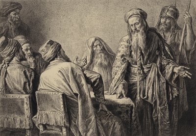 Overpræsternes officerer af after Albert Robida