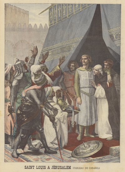 St Louis i Jerusalem af after Alexandre Cabanel