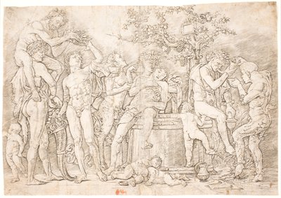 Bagerste kanal ved vintønden af after Andrea Mantegna