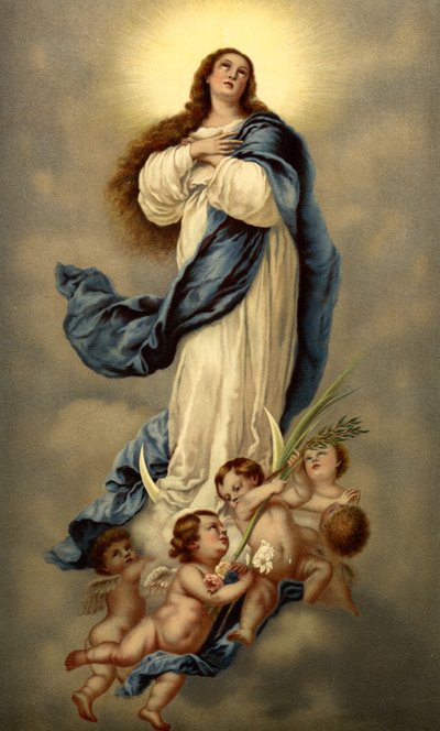 Immaculata af after Bartolome Esteban Murillo