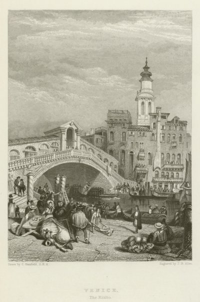Venedig, Rialto af after C. Stanfield
