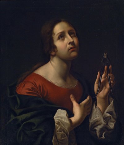 Sankt Apollonia af after Carlo Dolci
