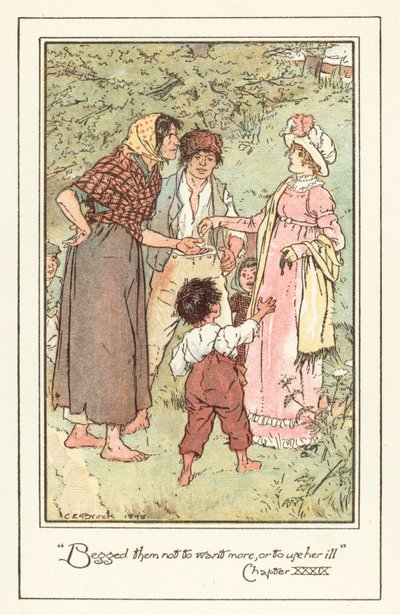 Illustration til Jane Austens Emma af after Charles Edmund Brock