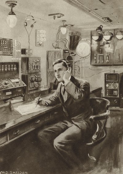 Trådløs operatør af after Charles Mills Sheldon