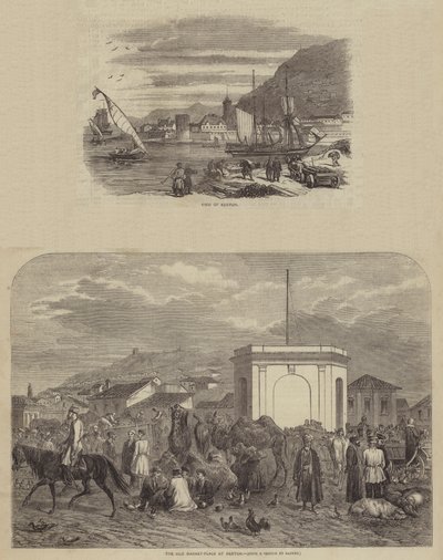 Skitser af Kertch af after Denis Auguste Marie Raffet