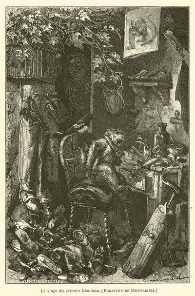 Skomageraben Blondeau, Bonaventure Desperriers af after Emile Antoine Bayard