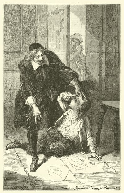Blaise Pascals barndom af after Emile Antoine Bayard